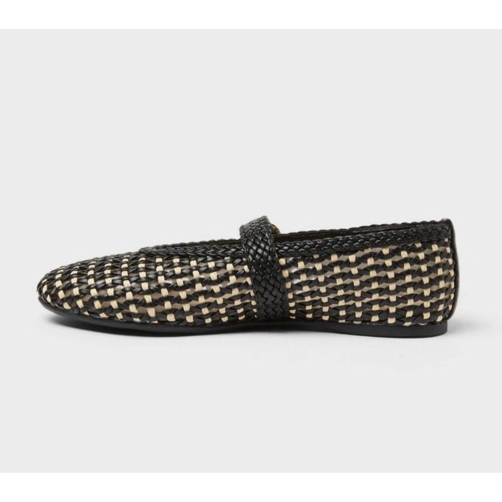 Women’s Noemi Flats with Memory Foam Insole - Universal Thread 10 - Picture 3 of 11